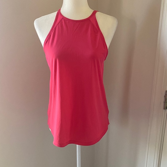 Lululemon Run Off Route Pink Racerback Tank Top - Picture 1 of 8